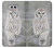 S1566 Snowy Owl White Owl Funda Carcasa Case para LG V20