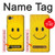 S1146 Yellow Sun Smile Funda Carcasa Case para LG Q6