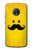 S1145 Yellow Mustache Sun Funda Carcasa Case para Motorola Moto G5 Plus