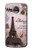 S2211 Paris Postcard Eiffel Tower Funda Carcasa Case para Motorola Moto Z2 Play, Z2 Force