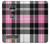 S3091 Pink Plaid Pattern Funda Carcasa Case para Motorola Moto Z2 Play, Z2 Force