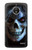 S2585 Evil Death Skull Pentagram Funda Carcasa Case para Motorola Moto E4