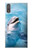 S1291 Dolphin Funda Carcasa Case para Sony Xperia XZ