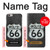 S3207 Route 66 Sign Funda Carcasa Case para iPhone 6 6S