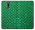 S2704 Green Fish Scale Pattern Graphic Funda Carcasa Case para Huawei Mate 10 Lite