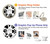 S2904 Dog Paw Prints Funda Carcasa Case para Huawei Mate 10 Lite