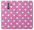 S2358 Pink Polka Dots Funda Carcasa Case para Huawei Mate 10 Pro, Porsche Design