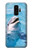 S1291 Dolphin Funda Carcasa Case para Samsung Galaxy S9 Plus