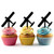 TA0044 Airplane Cupcake Cake Topper para tartas cumpleaños boda Fiesta Pastel Decoraciones 10 piezas