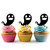 TA0333 Cute Ghost Cupcake Cake Topper para tartas cumpleaños boda Fiesta Pastel Decoraciones 10 piezas