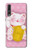 S3025 Pink Maneki Neko Lucky Cat Funda Carcasa Case para Huawei P20 Pro