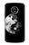 S1372 Moon Yin-Yang Funda Carcasa Case para Motorola Moto E5 Plus
