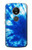 S1869 Tie Dye Blue Funda Carcasa Case para Motorola Moto E5 Plus