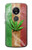 S2109 Marijuana Rasta Flag Funda Carcasa Case para Motorola Moto E5 Plus