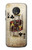 S2528 Poker King Card Funda Carcasa Case para Motorola Moto G6