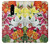 S3205 Retro Art Flowers Funda Carcasa Case para OnePlus 6