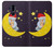 S2849 Cute Sleepy Owl Moon Night Funda Carcasa Case para LG G7 ThinQ