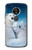 S0285 Polar Bear Family Arctic Funda Carcasa Case para Motorola Moto G6 Play, Moto G6 Forge, Moto E5