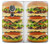 S0790 Hamburger Funda Carcasa Case para Motorola Moto G6 Play, Moto G6 Forge, Moto E5