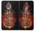 S0864 Fire Violin Funda Carcasa Case para Motorola Moto G6 Play, Moto G6 Forge, Moto E5