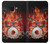 S1431 Skull Drum Fire Rock Funda Carcasa Case para Samsung Galaxy A6 (2018)