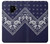 S3357 Navy Blue Bandana Pattern Funda Carcasa Case para Samsung Galaxy S9