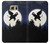 S3323 Flying Elephant Full Moon Night Funda Carcasa Case para Samsung Galaxy S6