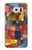 S3341 Paul Klee Raumarchitekturen Funda Carcasa Case para Samsung Galaxy S6