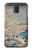 S3350 Utagawa Hiroshige Drum Bridge Yuhi Hill in Meguro Funda Carcasa Case para Samsung Galaxy S5