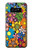 S3281 Colorful Hippie Flowers Pattern Funda Carcasa Case para Note 8 Samsung Galaxy Note8