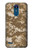 S3294 Army Desert Tan Coyote Camo Camouflage Funda Carcasa Case para LG K8 (2018)