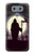 S3262 Grim Reaper Night Moon Cemetery Funda Carcasa Case para LG G6