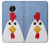 S3254 Chicken Cartoon Funda Carcasa Case para Motorola Moto E4 Plus