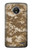 S3294 Army Desert Tan Coyote Camo Camouflage Funda Carcasa Case para Motorola Moto E4