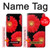 S2478 Red Daisy flower Funda Carcasa Case para iPhone X, iPhone XS