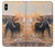 S1292 Dusty Elephant Egrets Funda Carcasa Case para iPhone XS Max