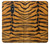 S0576 Tiger Skin Funda Carcasa Case para LG Q Stylo 4, LG Q Stylus