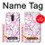 S1972 Sakura Cherry Blossoms Funda Carcasa Case para LG Q Stylo 4, LG Q Stylus