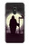 S3262 Grim Reaper Night Moon Cemetery Funda Carcasa Case para LG Q Stylo 4, LG Q Stylus