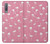 S2858 Pink Flamingo Pattern Funda Carcasa Case para Samsung Galaxy A7 (2018)