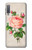 S3079 Vintage Pink Rose Funda Carcasa Case para Samsung Galaxy A7 (2018)