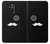 S1946 Sir Mustache Minimalism Funda Carcasa Case para Huawei Mate 20 lite