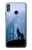S0935 Wolf Howling in Forest Funda Carcasa Case para Huawei Honor 8X