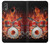 S1431 Skull Drum Fire Rock Funda Carcasa Case para Huawei Honor 8X