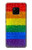 S2683 Rainbow LGBT Pride Flag Funda Carcasa Case para Huawei Mate 20 Pro