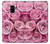 S2943 Pink Rose Funda Carcasa Case para Samsung Galaxy A8 (2018)