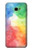 S2945 Colorful Watercolor Funda Carcasa Case para Samsung Galaxy J4+ (2018), J4 Plus (2018)