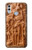 S1307 Fish Wood Carving Graphic Printed Funda Carcasa Case para Huawei Honor 10 Lite, Huawei P Smart 2019