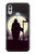 S3262 Grim Reaper Night Moon Cemetery Funda Carcasa Case para Huawei Honor 10 Lite, Huawei P Smart 2019