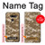 S3294 Army Desert Tan Coyote Camo Camouflage Funda Carcasa Case para LG G8 ThinQ